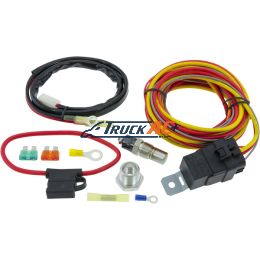 OEM Spal Electric Fan Thermo Control Kit - Spal 185FH, Truck Air 06-3172, MEI 3579