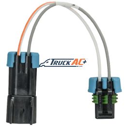 Sanden A/C Compressor Clutch Harness - Volvo 21437323, Truck Air 02-3188, MEI 15604