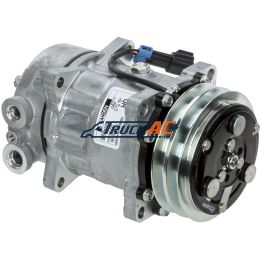 OEM Sanden A/C Compressor - Sanden 4041, 4426, 4696, Kenworth F69-1000, Peterbilt F69-6002-231, Truck Air 03-1001, MEI 5360