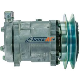 OEM Sanden A/C Compressor - Sanden 4746, 5425, Truck Air 03-3485, MEI 5736