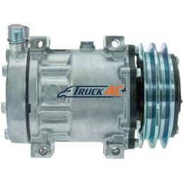 OEM Sanden A/C Compressor - Sanden 4626, 4780, Truck Air 03-3416, MEI 5726