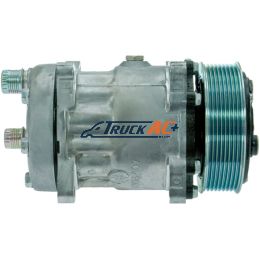 OEM Sanden A/C Compressor - Sanden 4739, Truck Air 03-1402, MEI 5367