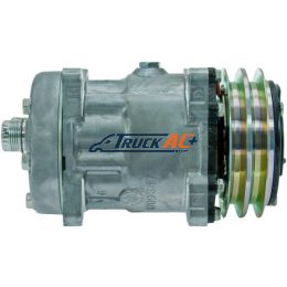 OEM Sanden A/C Compressor - Sanden 7819, Truck Air 03-3480, MEI 5702