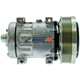 OEM Sanden A/C Compressor - Sanden 4499, 4768, Truck Air 03-3737, MEI 5303