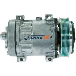 OEM Sanden A/C Compressor - Sanden 4492, 4761, Truck Air 03-0606, MEI 5345