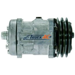 OEM Sanden A/C Compressor - Sanden 4471, 4735, Truck Air 03-0602, MEI 5327