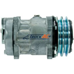 OEM Sanden A/C Compressor - Sanden 4708, Truck Air 03-1858, MEI 5341