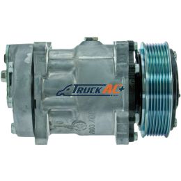 OEM Sanden A/C Compressor - Sanden 4010, 4010U, 4618, Truck Air 03-1844, MEI 5705