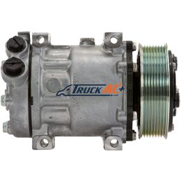 OEM Sanden A/C Compressor - Sanden 4083, 4548, Truck Air 03-0617, MEI 54083