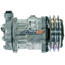 OEM Sanden A/C Compressor - Sanden 4469, 4603, Truck Air 03-0410, MEI 5771
