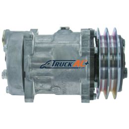 OEM Sanden A/C Compressor - Sanden 4717, 4777, 4893, Truck Air 03-1602, MEI 5384