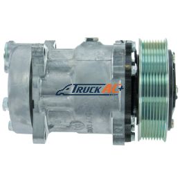 OEM Sanden A/C Compressor - Sanden 4490, 4716, Truck Air 03-1600, MEI 5383