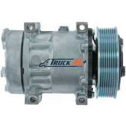 OEM Sanden A/C Compressor - Sanden 4493, 4733, 4892, Truck Air 03-1608, MEI 5385