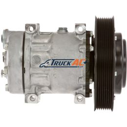 OEM Sanden A/C Compressor - Sanden 4326, 4326U, Truck Air 03-1201, MEI 5404