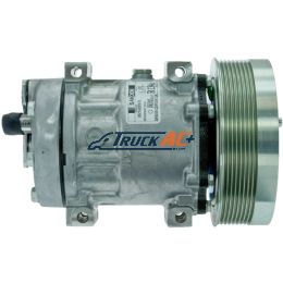 OEM Sanden A/C Compressor - Sanden 4302, 4840, Truck Air 03-3747, MEI 5318