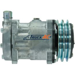 OEM Sanden A/C Compressor - Sanden 4652, Truck Air 03-3489, MEI 5752