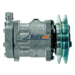 OEM Sanden A/C Compressor - Sanden 4745, Truck Air 03-3444, MEI 5735
