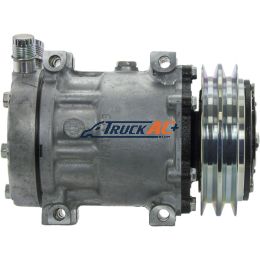 OEM Sanden A/C Compressor - Sanden 4325, Truck Air 03-3834, MEI 54325