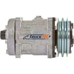 OEM Sanden A/C Compressor - Sanden 4744, Truck Air 03-3728, MEI 5392