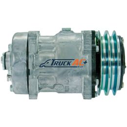 OEM Sanden A/C Compressor - Sanden 4616, Truck Air 03-3802, MEI 5286E