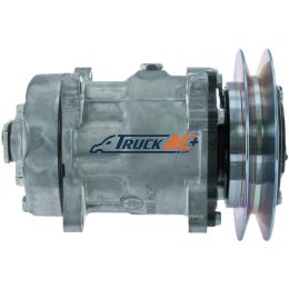 OEM Sanden A/C Compressor - Sanden 4868, 4869, Truck Air 03-3704, MEI 5195