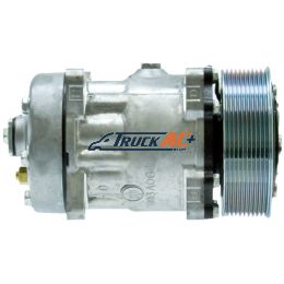 OEM Sanden A/C Compressor - Sanden 4309, Truck Air 03-3716, MEI 54309