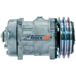 OEM Sanden A/C Compressor - Sanden 4434, Truck Air 03-3709, MEI 5190