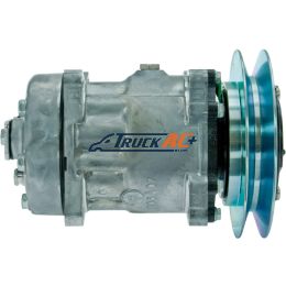 OEM Sanden A/C Compressor - Sanden 4870, Truck Air 03-3714, MEI 5196