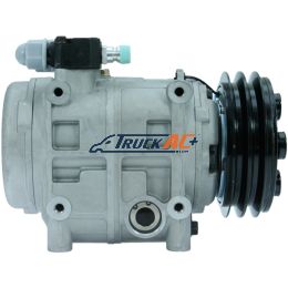 OEM Valeo A/C Compressor - Valeo 10046500, 10368500, 2521209, Truck Air 03-3758V, MEI 5896V