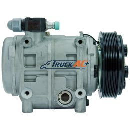 OEM Valeo A/C Compressor - Valeo 10046540, 10368540, 2521213, Truck Air 03-3798V, MEI 51603