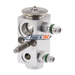 OEM Peterbilt A/C Expansion Valve - Bergstrom 1000352807BSM, Truck Air 12-1402A, MEI 1672G