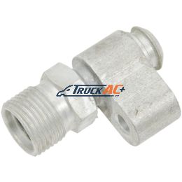 John Deere/Komatsu A/C Compressor Fitting - Truck Air 08-3499, MEI 4223A