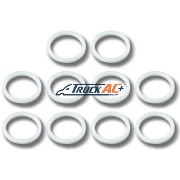 T/CCI Rotolock Teflon Seal (White) 10pk - Truck Air 16-4018, MEI 5576