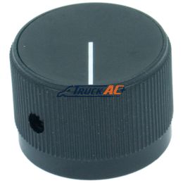Red Dot Rotary Switch Knob - 1/4" Shaft Screw Type - Red Dot 71R4060, RD-5-8075-0P, Truck Air 18-2664, MEI 1289