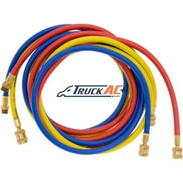 96" R134a Charging Hose Set - Truck Air 16-3420, MEI 8797