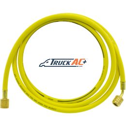96" R134a Yellow Charging Hose - Truck Air 16-3402, MEI 8792