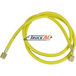 60" R134a Yellow Charging Hose - Truck Air 16-3405, MEI 8789
