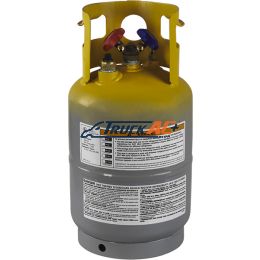 30 lb. Refillable refrigerant Tank (R134a) - Truck Air 16-3530, MEI 8705