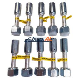 Arctic Off-Road By Red Dot Polaris UTV #8 Straight A/C Fitting 10pk - Red Dot U-1027-0P