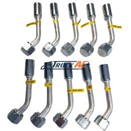 Arctic Off-Road By Red Dot Polaris UTV #8 45 Degree A/C Fitting 10pk - Red Dot U-1033-0P
