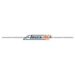 94" Stainless Light Bracket With 7X 14 LED 12" Light Bars - Amber LED/Clear Lens - United Pacific 20875