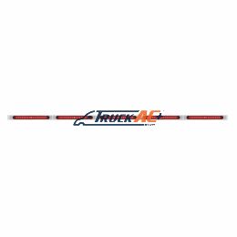 94" Stainless Steel Light Bracket - 19 LED 17-1/4" Light Bar x 5 With Red LED/Red Lens With Bezel - United Pacific 36716