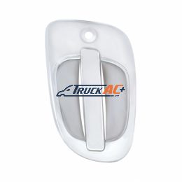 Chrome Exterior Door Handle Cover For Freightliner Cascadia (2008-2017) And M2 (2004+) - Passenger - United Pacific 42094