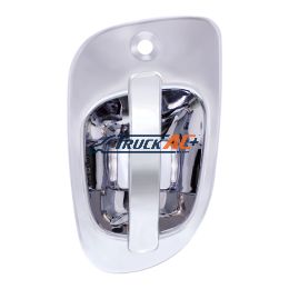6 White LED Chrome Door Handle Cover for Freightliner - Driver - United Pacific 42495