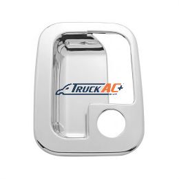 Chrome Exterior Door Handle Cover For 2003+ Kenworth & 2004+Peterbilt Trucks - Driver - United Pacific 41710