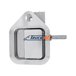 K294-321 Exterior Sleeper Storage Door Handle For Kenworth W900/T800 (2004-2015), Long Striker - Driver - United Pacific 42604B