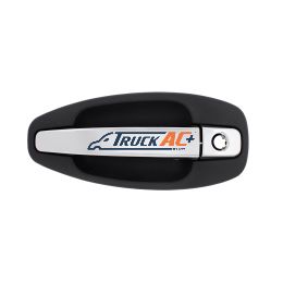 R56-1158 Chrome Exterior Handle For Kenworth T680/T880 (2013-2025) And W990 (2019-2025) - Driver - United Pacific 42610B