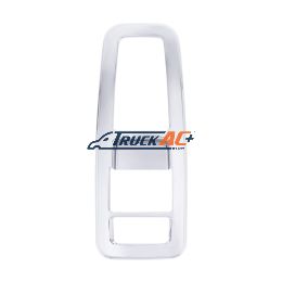 Chrome Plastic Door Switch Cover For 2013-2024 Kenworth T680-Driver (With Power Mirrors) - United Pacific 41553