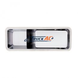 1649759C1 Chrome Interior Door Handle For International 8300/8200 (1989-2000), 4900/4800 (1990-2002) - Passenger - United Pacific 42206
