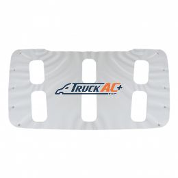 A17-16026-000 White Vinyl Front Winter Guard For 2008-2017 Freightliner Cascadia - United Pacific 21149